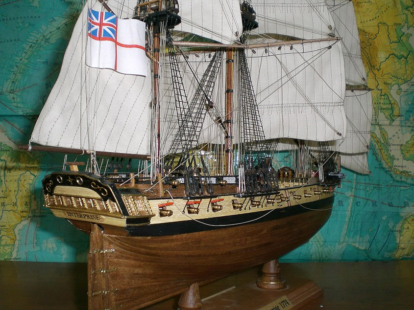 Фрегат HMS "Enterprise" 1774