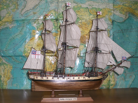 Фрегат HMS "Enterprise" 1774