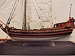 Голландская яхта 17 века