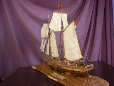 Голландское канонерское судно. Масштаб 1:50