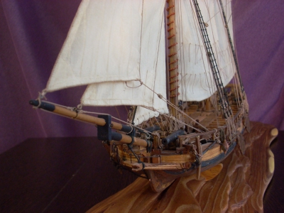 Голландское канонерское судно. Масштаб 1:50