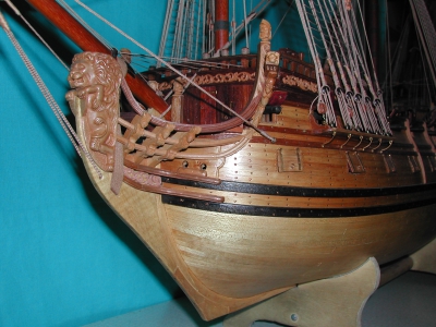 54-пушечный корабль ПОЛТАВА 1712 года
