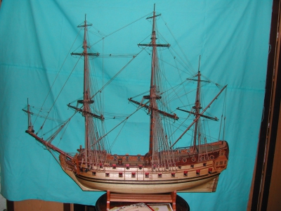 54-пушечный корабль ПОЛТАВА 1712 года