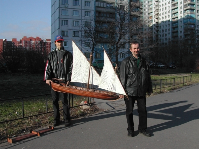 Скампавея Азовского периода петровского кораблестроения