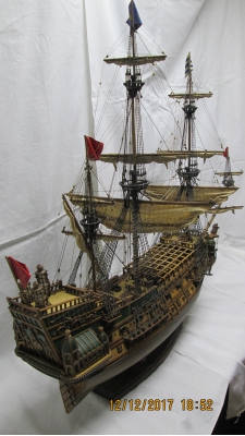 Французский парусник La Couronne 1636