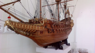 Шведский военный корабль VASA-1628г