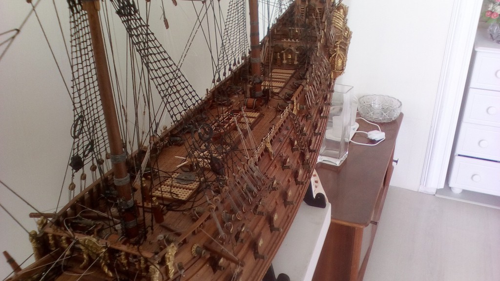 Шведский военный корабль VASA-1628г