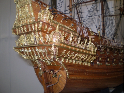 Шведский военный корабль VASA-1628г