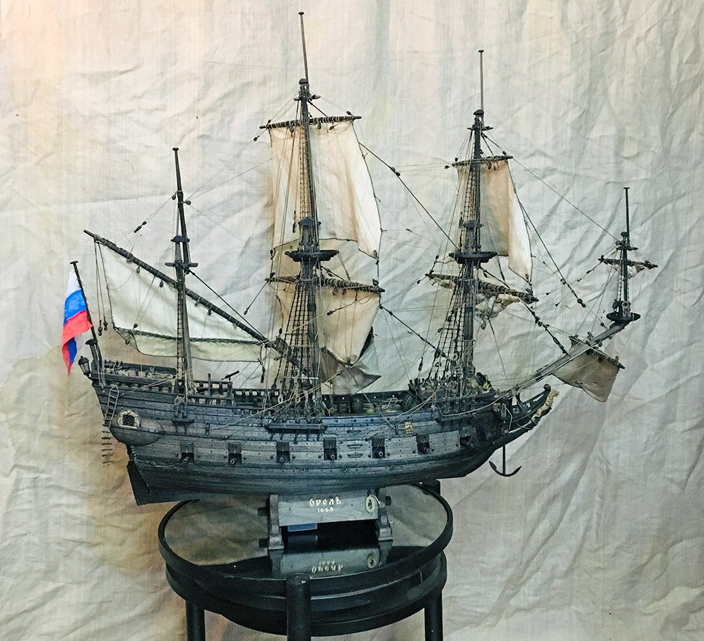 Первый военный Русский корабль ОРЕЛ
