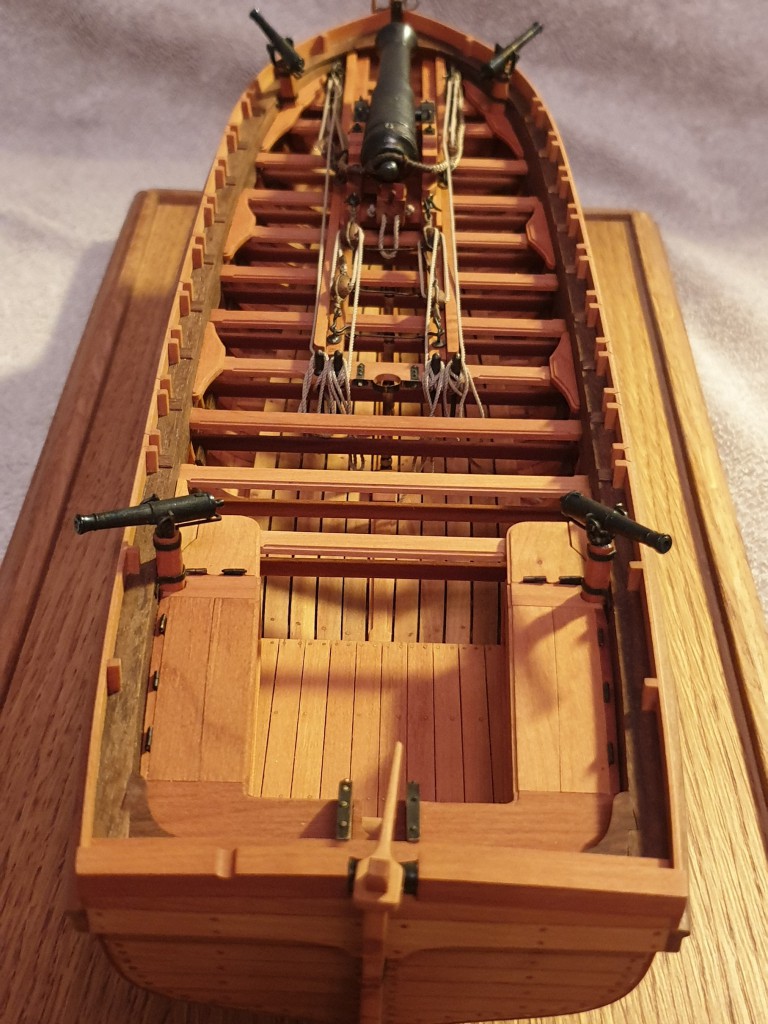 Longboat armed for war 1834